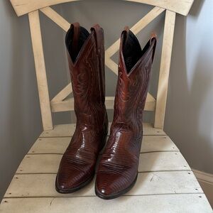 Dan Post Brown Leather Men's Boots